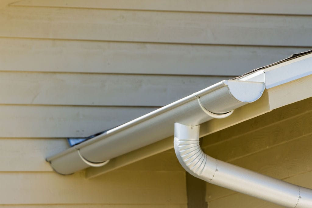 Half Round Gutters Seamless Gutters Fort Myers Beach, FL